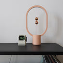 2022 Newest USB Powered Mini HENG Ellipse Magnetic Mid-Air Switch Night Light   Balance LED Table Lamp Office Home Decor