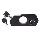 Motorcycle Handlebar Lock Handlebar Brake Handle Solid Lock Imitating Steal Lock Pull Rod ATV Dirt Street Bikes Anti Theft