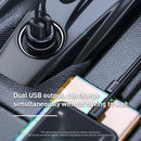 Baseus倍思车载FM发射器蓝牙兼容5.0 USB车载充电器AUX免提无线套件汽车收音机调制器MP3播放器