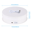 PULUZ USB Electric 360 Degree Rotating Turntable Display Stand For Photography Video Vlog Shooting Props Turntable 15 30cm