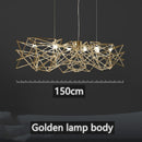 Nordic modern restaurant led chandeliers novelty luxury art bar decoration lighting minimalist living room bar hanging lights