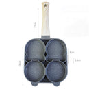 4 Hole Frying pan Cooking Pot Non-Stick Pancake Maker Home Breakfast Egg Burger Pot for Gas Stove Induction Cooker Cookware