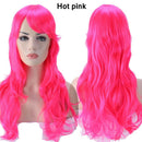 S-noilite Synthetic 28colors 22inch Loose Wave Wigs Halloween Cosplay Wig Blue Red Pink Grey Purple Hair Wig Cosplay for party