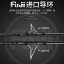 Japan Full Fuji Parts MADMOUSE Slow Jigging Rod 1.98M PE 3-6 Lure 150-400G 20kgs Spinning/casting Boat Rod Ocean Fishing Rod
