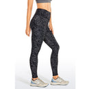 SYROKAN Thermal Fleece Lined Leggings Women High Waisted Winter Yoga Pants with Pockets-28 Inches