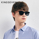 KINGSEVEN 天然木制太阳镜 男士偏光时尚太阳镜 原木Oculos De Sol Masculino