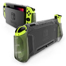 适用于Nintendo Switch保护壳 Mumba系列 Blade TPU握把保护套 可拆卸底座 兼容主机和Joy-Con控制器