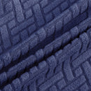 Wing back Chair Cover Jacquard Spandex Stretch Slipcovers for office Chairs Stylish 2 Piece Set With Elastic Band