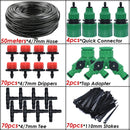KESLA 5-100米花园浇水软管 4/7毫米 PVC 微灌溉管滴灌管洒水器 1/4'' 草坪阳台温室