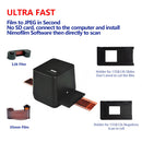 Portable Negative Film Scanners 35mm 135 Slide Film Converter Photo Digital Image 17.9 Mega Pixels Monochrome Slide Film Scanner