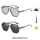 CAPONI 男士太阳镜 变色偏光太阳镜 护眼防紫外线 时尚复古眼镜 gafas de sol BS8692
