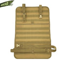 Universal Tactical MOLLE Car Seat Back Organizer military MOLLE Panel Vehicle Seat Cover Protector Kit Mat Black