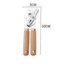 Kitchen Gadgets Wooden Handle Small Kitchenware Stainless Steel  Opener Baking Pizza Skin-Peeler Cheese Knife  Kitchenware Set