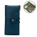 WESTAL Women's Wallet Luxury Genuine Leather Female Wallet Women's Purse Leather Womens Purses Coins and Card Wallets Clutch Bag