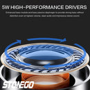 STOENGO 透明设计真无线立体声扬声器，带呼吸灯、TWS 蓝牙 5.0、TF 卡和 AUX 音频输入