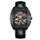 2020 new AILANG automatic mechanical men military luxury brand-name business hollowed out waterproof gents watches Rubber strap