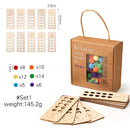 Montessori Tracing Board Wooden toy for girls boy Double Sided Uppercase &amp; Lowercase Letters number Educational game toy product