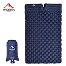 widesea camping 双人充气床垫户外睡垫床超轻折叠旅行气垫防潮垫