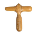 Meridian yoga stick body massager stomach back waist neck leg massage stick wooden roller massage hammer