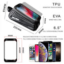 WILD MAN 6.2 Inch Waterproof  Bicycle Front Tube Bag Bike Touch Screen Phone Case Bag Bike Top Tube Bag Cycling Accessories