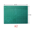 A1A2A3A4 PVC切割垫板拼布缝纫DIY皮革工具套件双面自修复垫底板冲孔
