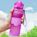ZORRI Sports Water Bottle CE/EU BPA Free Protein Shaker Bottles Outdoor Tour Gym Tritan Plastic Drinkware Free Shipping Items