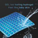 CHECA GOODS Gel Enhanced Icesense Seat Cushion Non-Slip Orthopedic Gel & Memory Foam Coccyx Cushions for Tailbone Pain chair