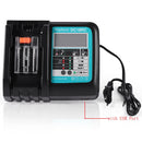 牧田电池充电器18V 14.4V BL1860、BL1850、BL1840、BL1830、BL1820、BL1415、BL1440 DC18RC 3A锂离子电池充电器
