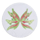 Summer Microfiber Round Beach Towel Circle Fairy Cupid Wings Print Shower Bath Towels Yoga Mat Blanket toalla de playa redonda