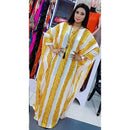Abaya Dubai Maxi Bazin African Design Loose Dress Robe Gowns Muslim Lady Party European Clothes American Clothing
