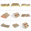 Cat Scratch Board Pad Grinding Nails Interactive Protecting Furniture Pet Toy Corrugated Large Size Catw Scratcher Toy Cardboard