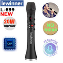Lewinner L-699 专业卡拉OK麦克风 无线音箱 便携式蓝牙话筒，支持手机录音和TF卡播放