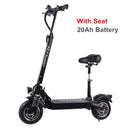FLJ 2400W Adult Electric Scooter with seat foldable hoverboard fat tire electric kick scooter e scooter