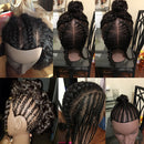 Female Mannequin Head With Hair For Braiding African Mannequin Practice Hairdressing Training Head Dummy Head For Cosmetology