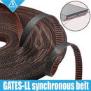 Mellow High Quality 3D printer part GATES-LL-2GT Gear Synchronous Belt GT2 Width 6MM 9MM 10MM Timing belt Wear Resistant for BLV