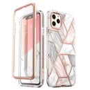 i-Blason For iPhone 11 Pro Case 5.8" (2019) Cosmo Full-Body Shinning Glitter Marble Bumper Case with Built-in Screen Protector