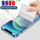 适用于 iPhone 7 8 6 Plus/苹果 iPhone X XR XS MAX 11 12 13 Pro Mini 2020 的 3D 全覆盖水凝膜屏幕保护膜