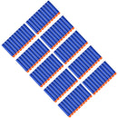 50PCS For Nerf Bullets Soft Hollow Hole Head 7.2cm Refill Darts Toy Gun Bullets for Nerf Series Blasters Xmas Kid Children Gift