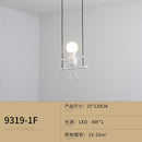 Creative Nordic Little Man Swing Pendant Light Modern Hanging Children&