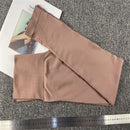 无缝健身女士瑜伽服高弹力运动套装带胸垫运动文胸高腰运动紧身裤健身房