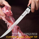 6 7 8 inch Boning Chef Knife Stainless Steel Kitchen Knife for Bone Meat Fish Fruit Vegetables Salmon Sushi Petty Raw Filleting