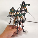 Figma 进击的巨人 艾伦·耶格尔 / 三笠·阿克曼 / 利威尔·阿克曼 / PVC 可动手办模型玩具