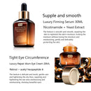 Skin Care Set Brown Bottle Face Toner Essence Eyes Care Cream Facial Lotion Anti-Aging Retinol Cleanser Korean Cosmetics Kit Q