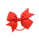 20pcs/lot Grosgrain Ribbon Hair Bands Ponytail Holder Rubber Band For Baby Girls Handmade Hair Rope Scrunchie  Hair Accessories