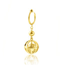 Anime Tokyo Revengers Kazutora Hanemiya Earrings Hollow Ball Pendant Dangle Earring Cosplay Jewelry Accessories