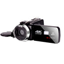 Digital Video Camera with Microphone Professional 4K Camcorder for Live Stream WiFi Vloger Youtube Night Vision 48MP Photography