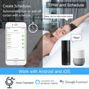 涂鸦智能生活WiFi窗帘开关，带遥控器，适用于电动卷帘、遮阳帘，兼容谷歌家居、Alexa智能家居