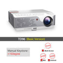 ThundeaL 全高清 1080P 投影仪 TD96 TD96W 安卓 WiFi LED 投影仪 原生 1920x1080P 3D 家庭影院 智能手机投影仪