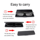 Slingshots Glasses Magnifying Glasses Progressive Reading Glasses for Men Women Foldable Full-Rim Frame Glasses Presbyopic