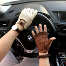 The Artisan Driver | Genuine Sheepskin Leather Gloves — Machinist Profile, Unlined